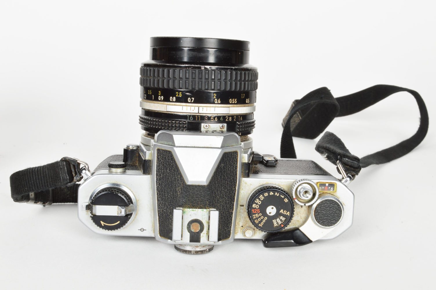 Vintage Nikon FM SLR Camera with Accessories