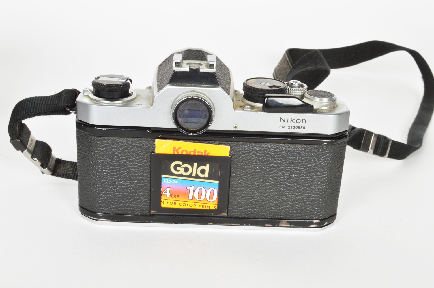 Vintage Nikon FM SLR Camera with Accessories