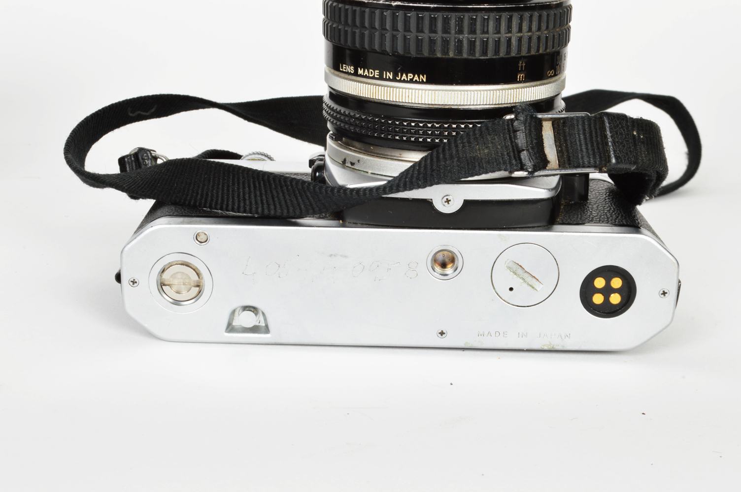 Vintage Nikon FM SLR Camera with Accessories