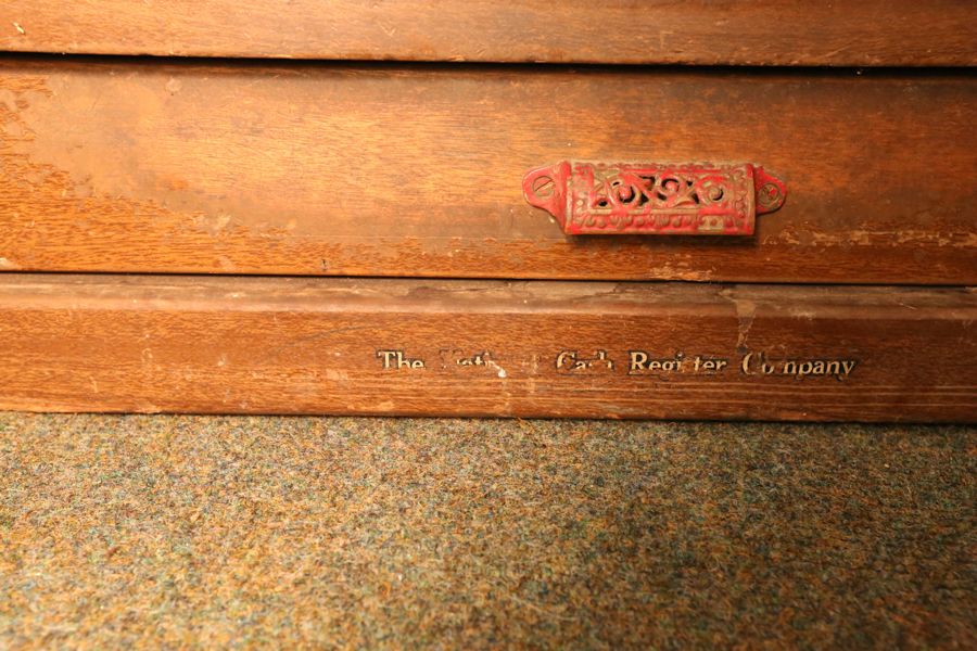 Vintage NCR Wood Cash Drawer