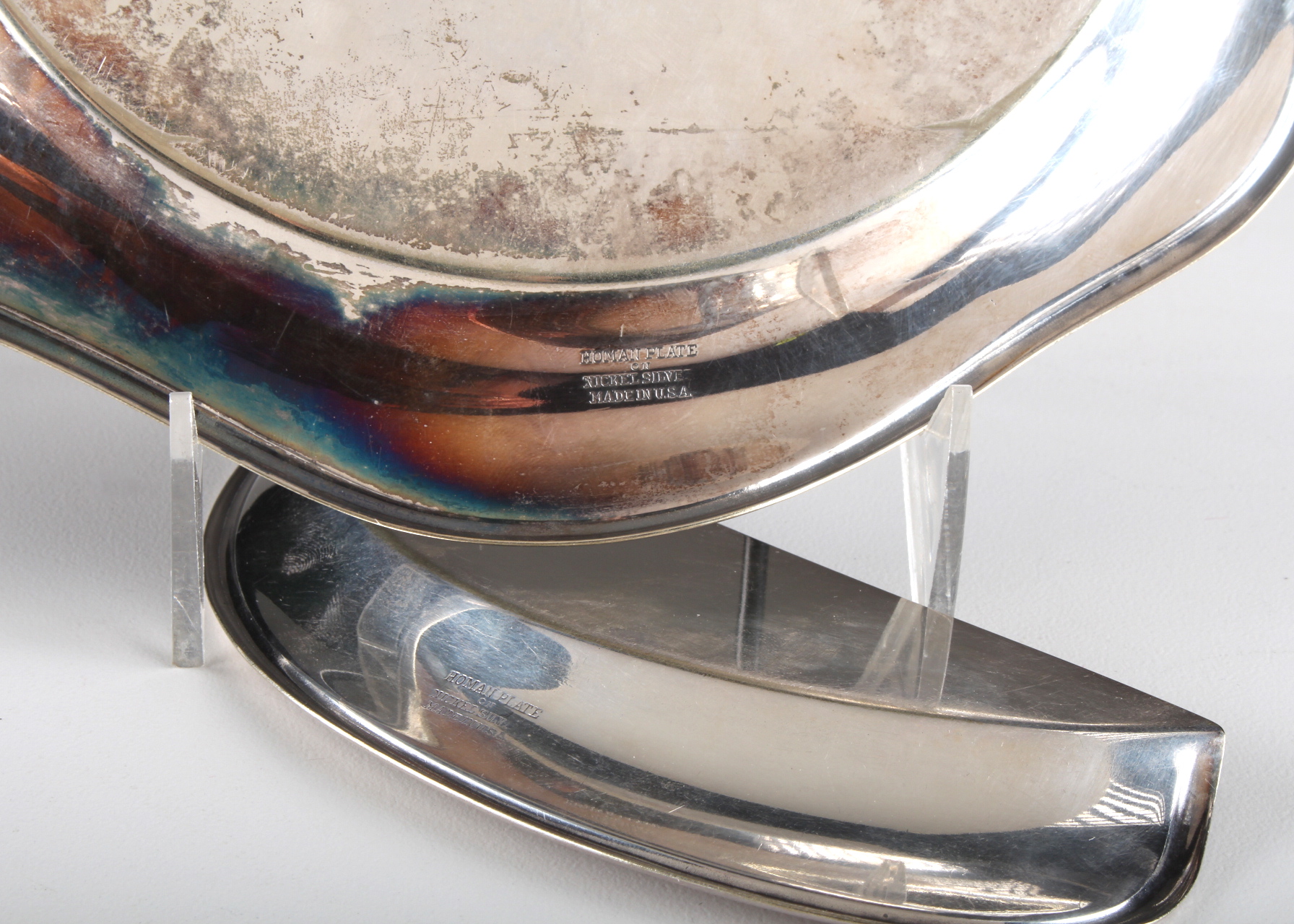 Silver Plated Dust Pan