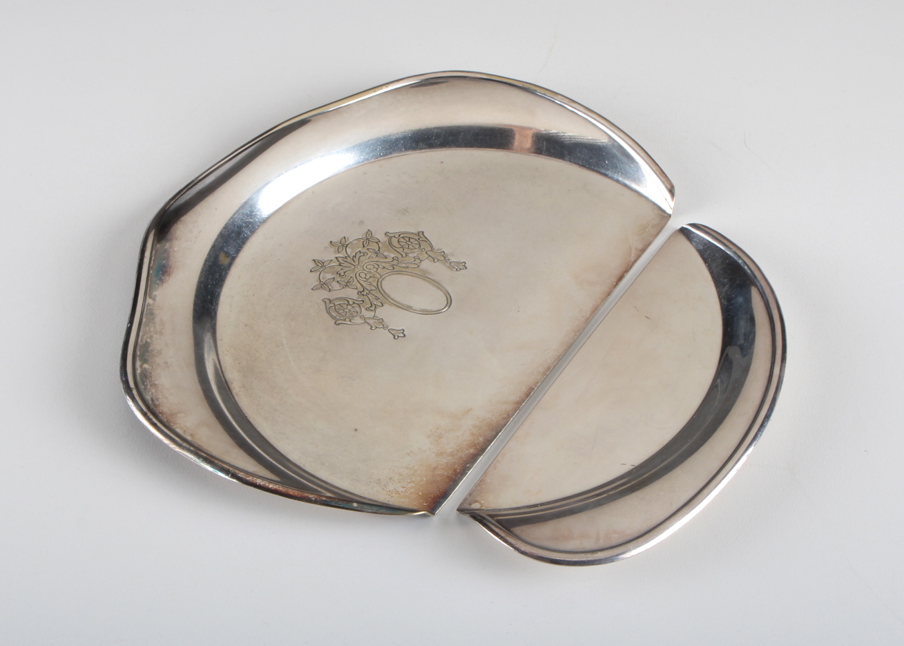 Silver Plated Dust Pan