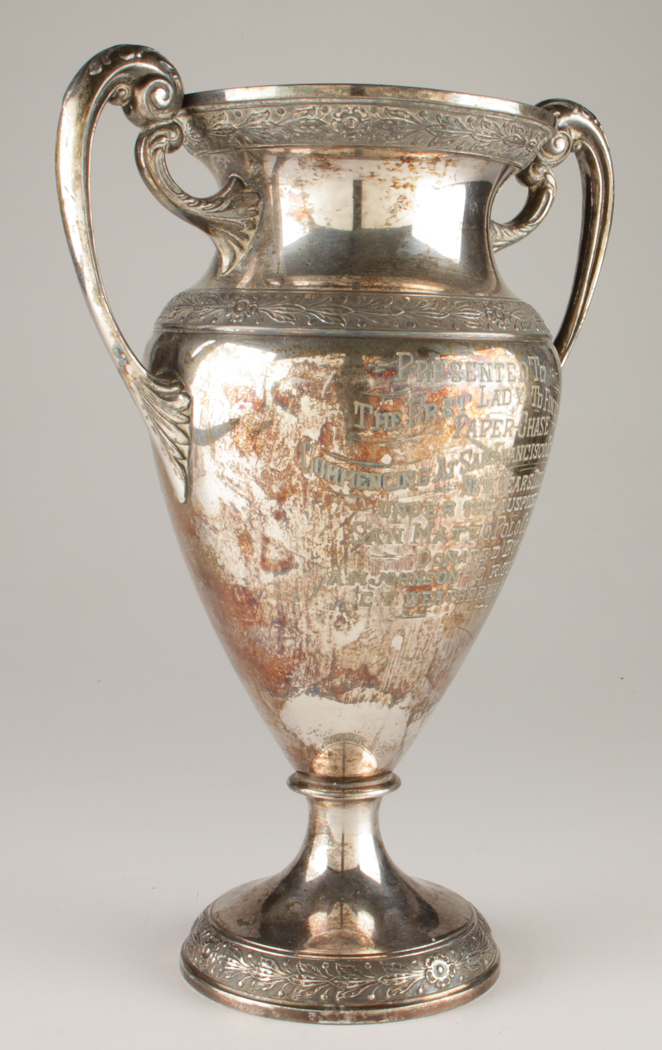 Silver-plate Trophy Vase