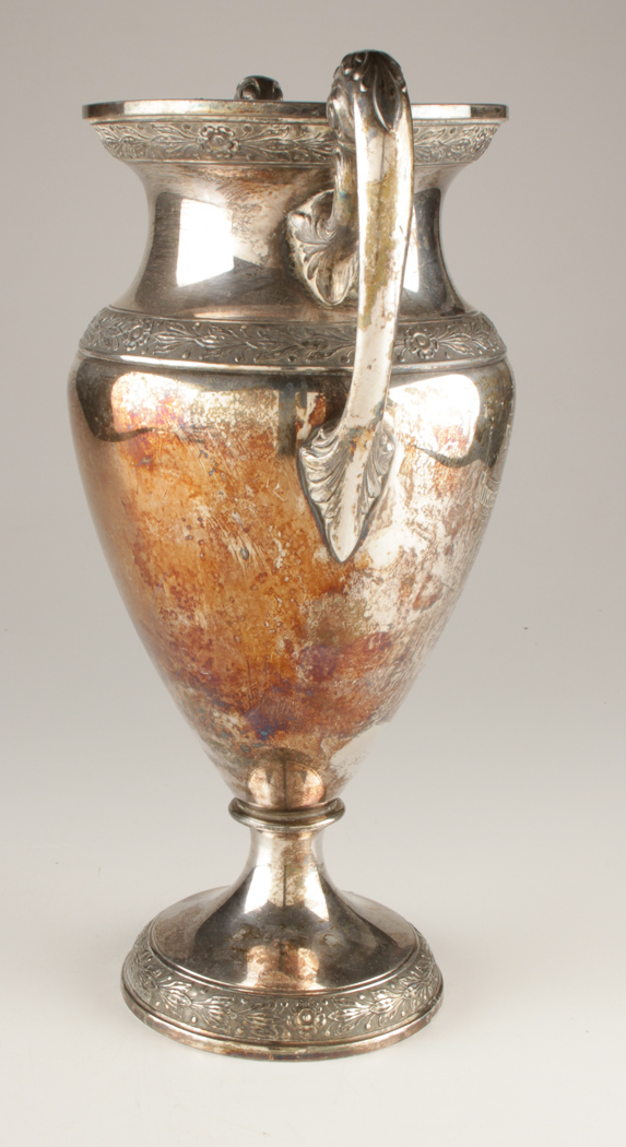 Silver-plate Trophy Vase