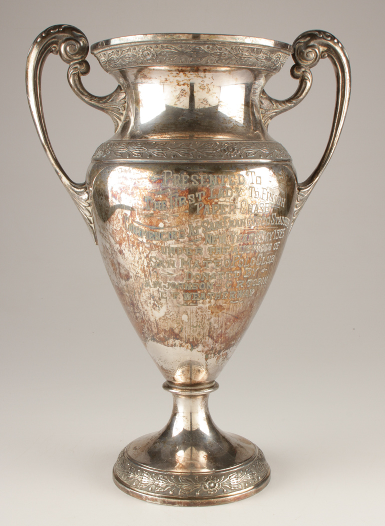 Silver-plate Trophy Vase