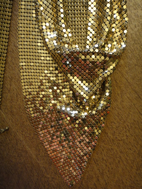 Whiting & Davis Mesh Necklace/Collar and Bracelet