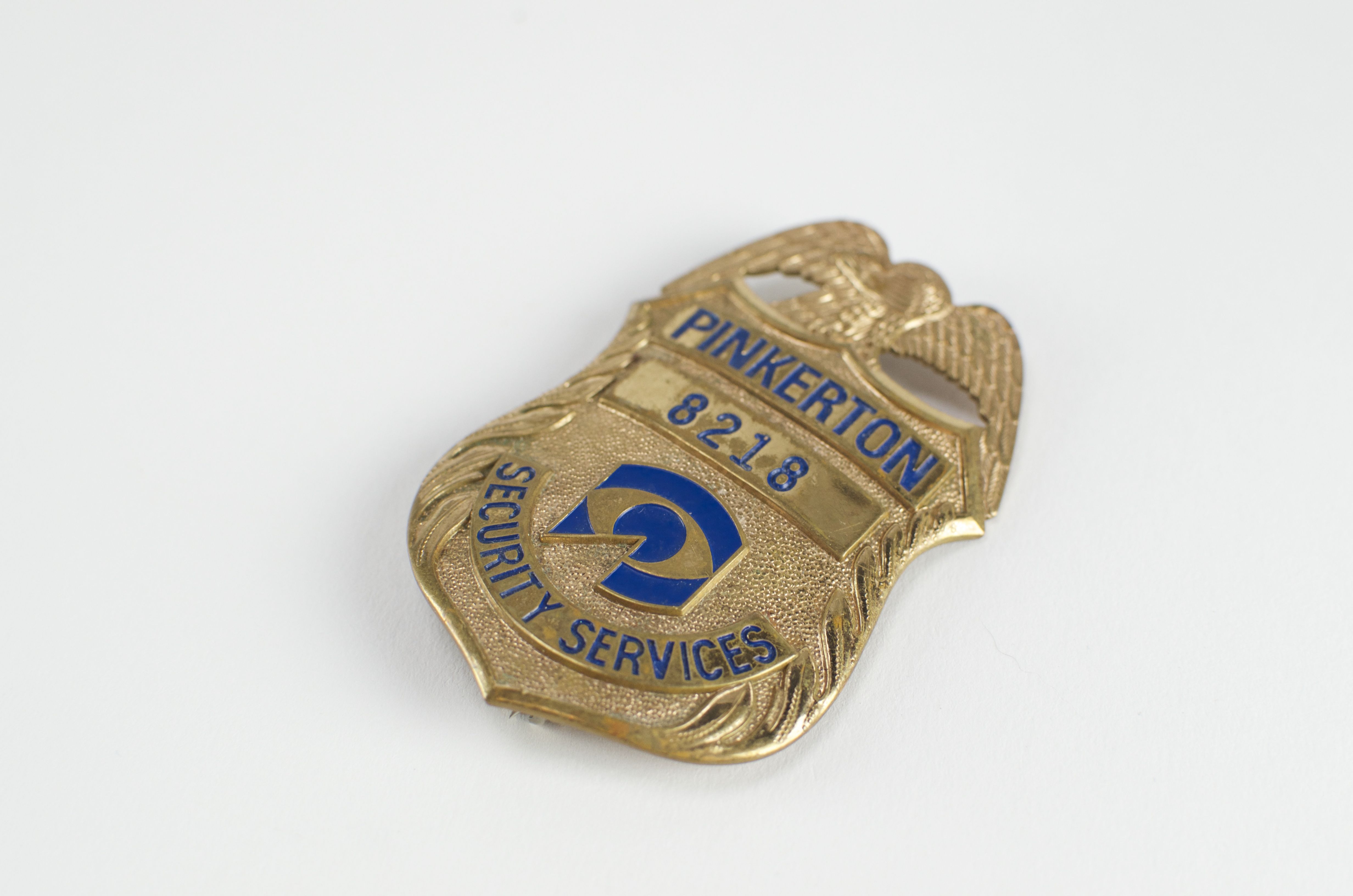 Pinkerton Security Services Badges
