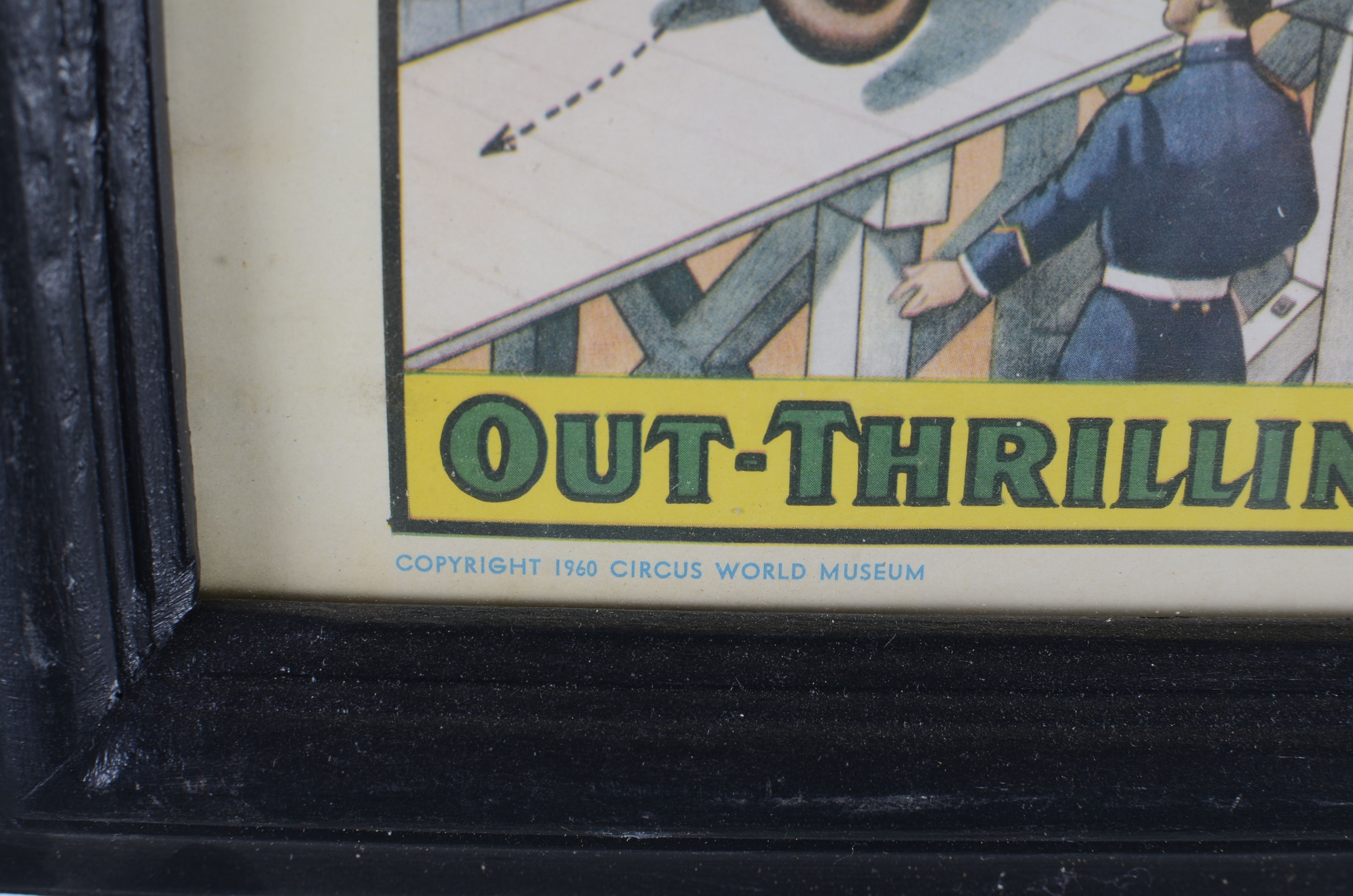 Vintage Adam Forepaugh & Sells Bros. Big United Shows Poster