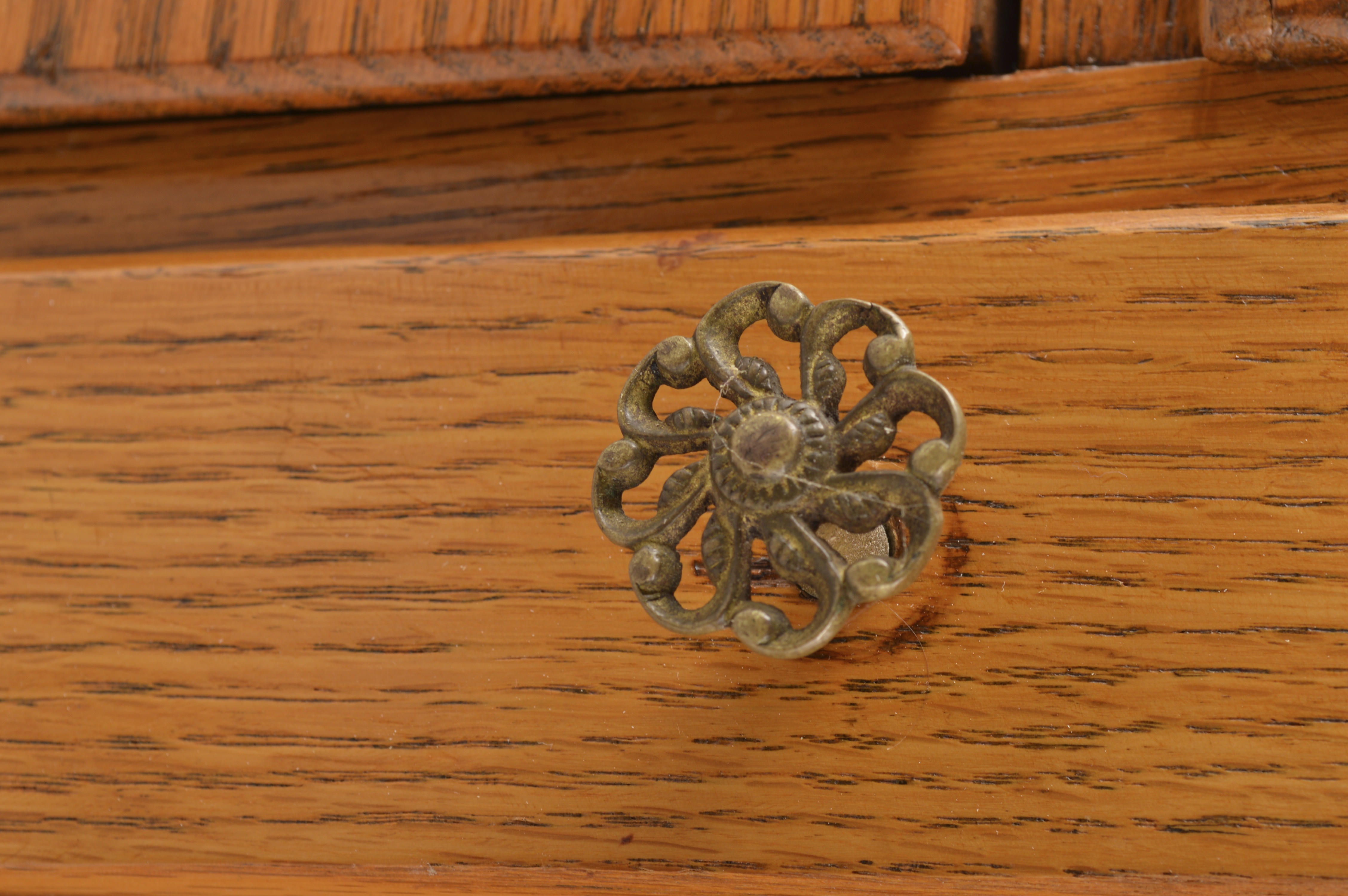 Robert Mitchell American Oak Dry Sink Cabinet