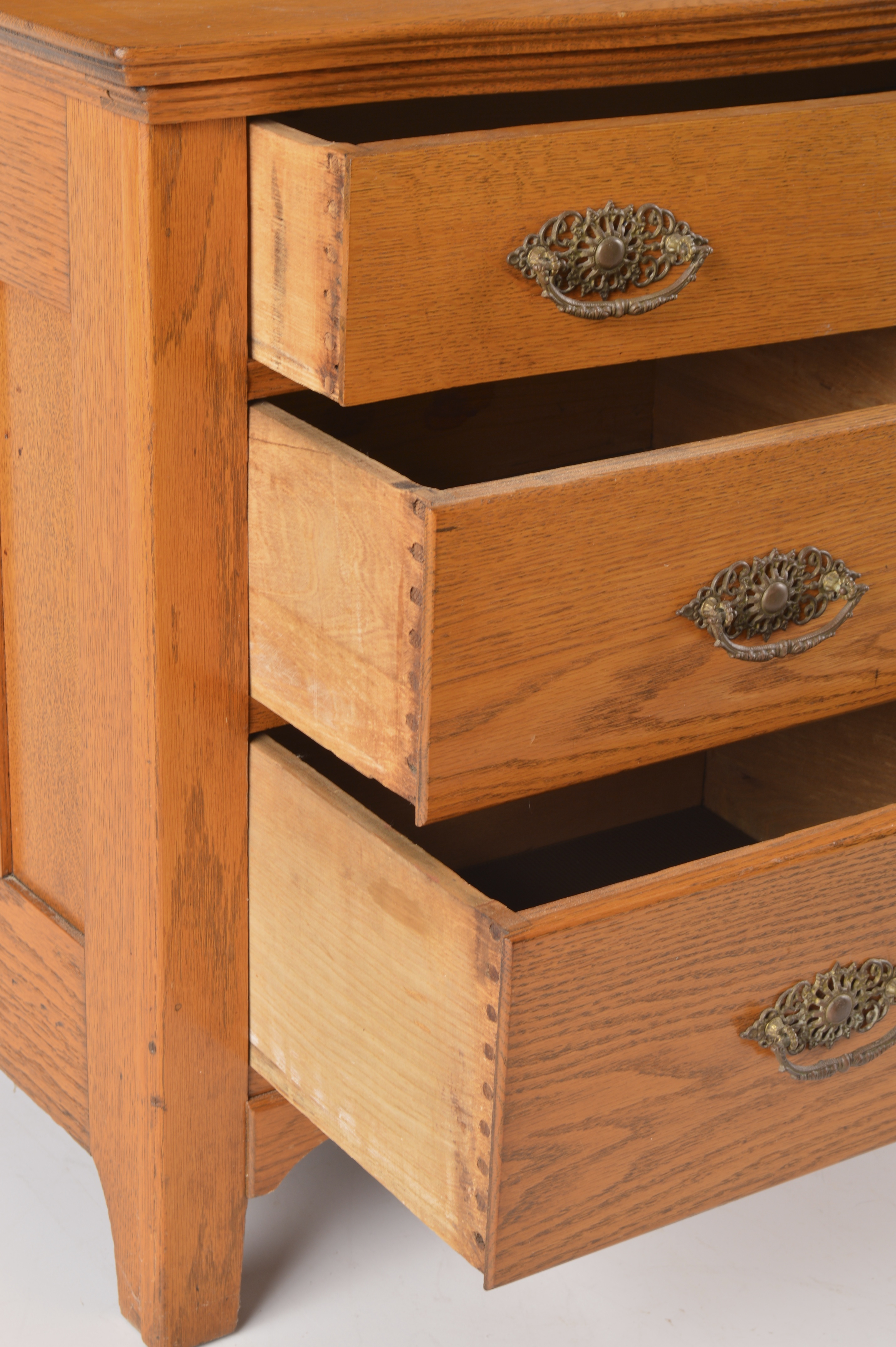 Robert Mitchell American Oak Dry Sink Cabinet