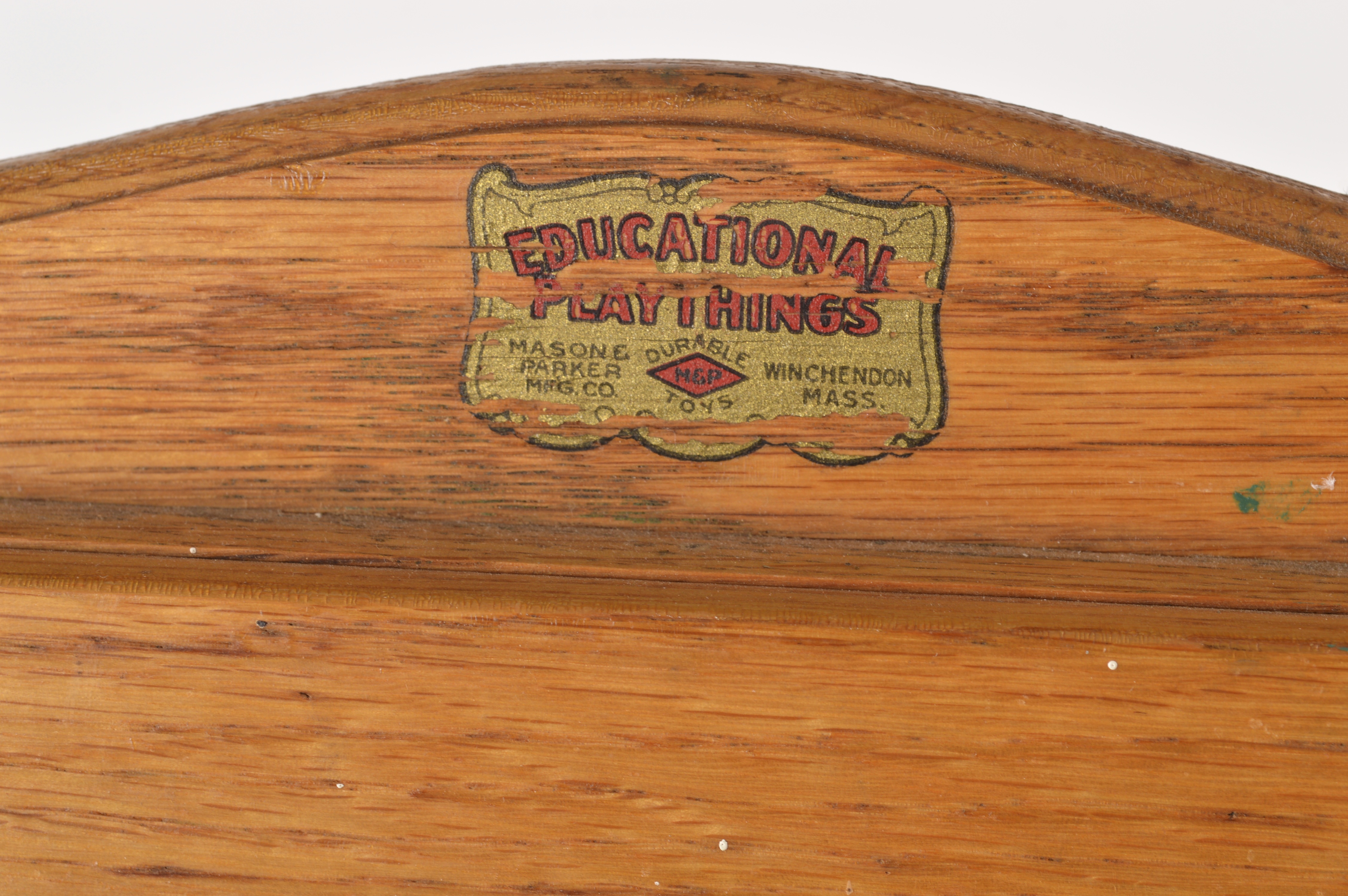 1930s Mason & Parker Children's Chalkboard Easel