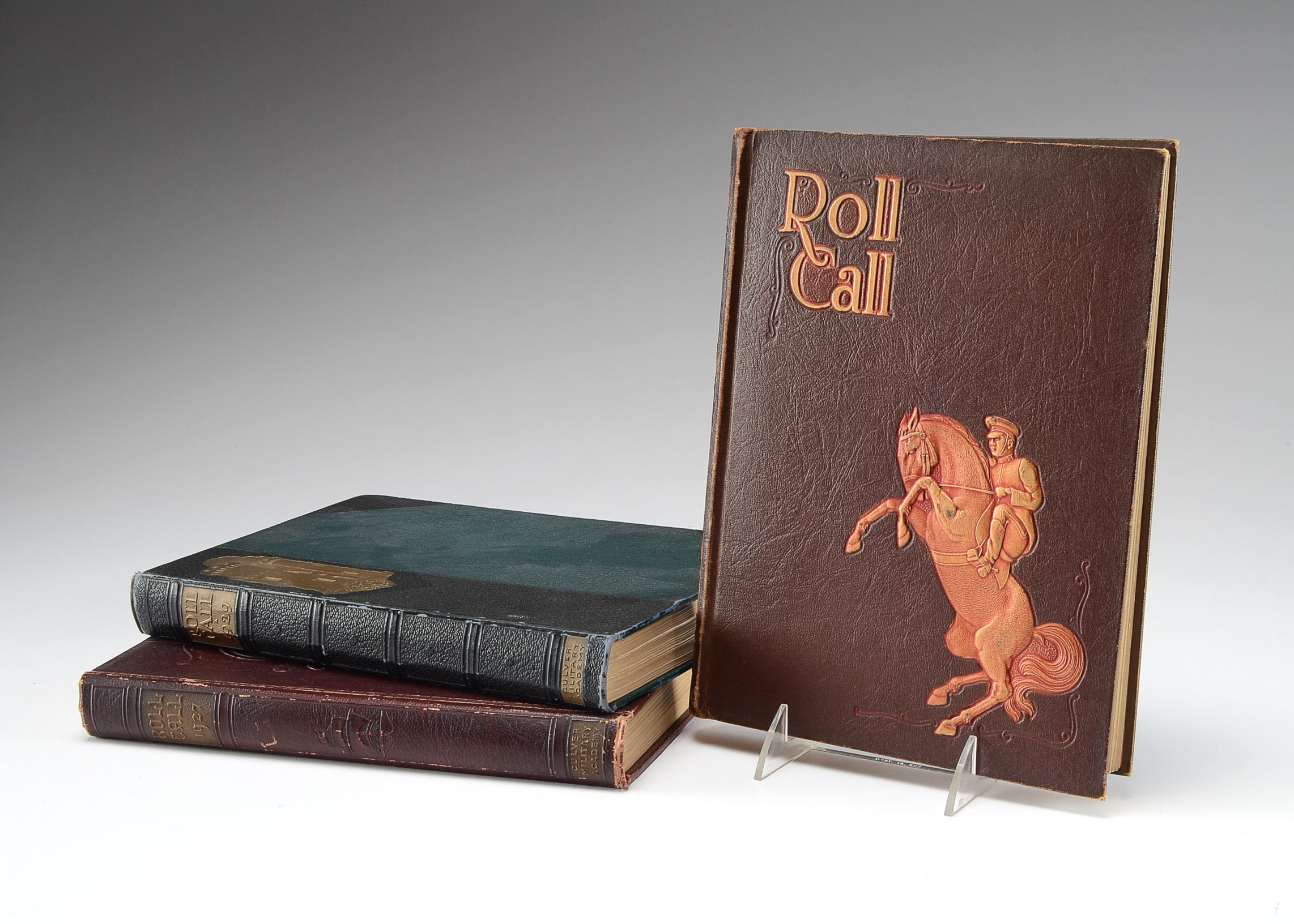 Three Culver Military Academy Yearbooks, 1927-1929