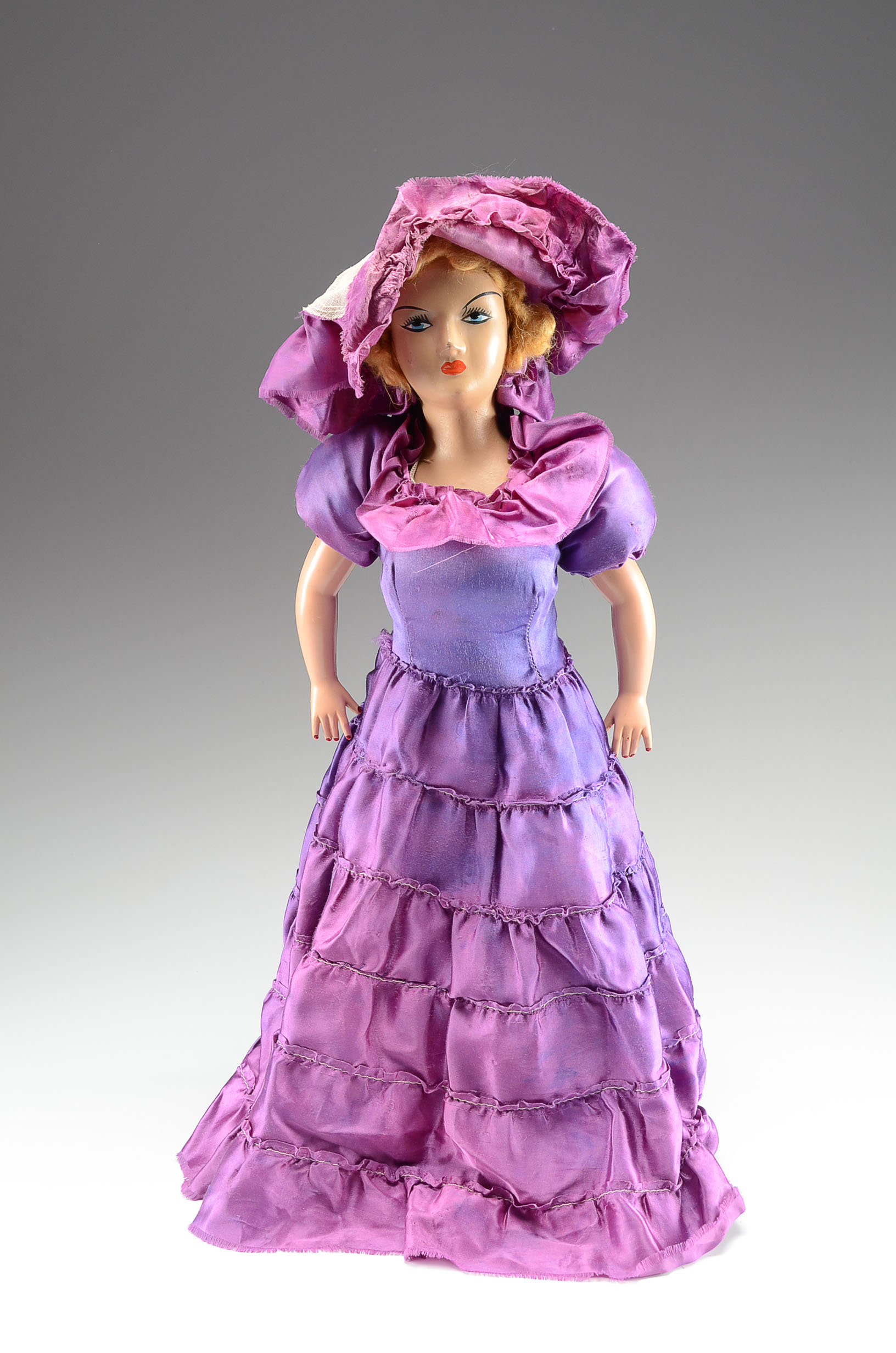 Vintage Spanish Dancer Sofa Doll 