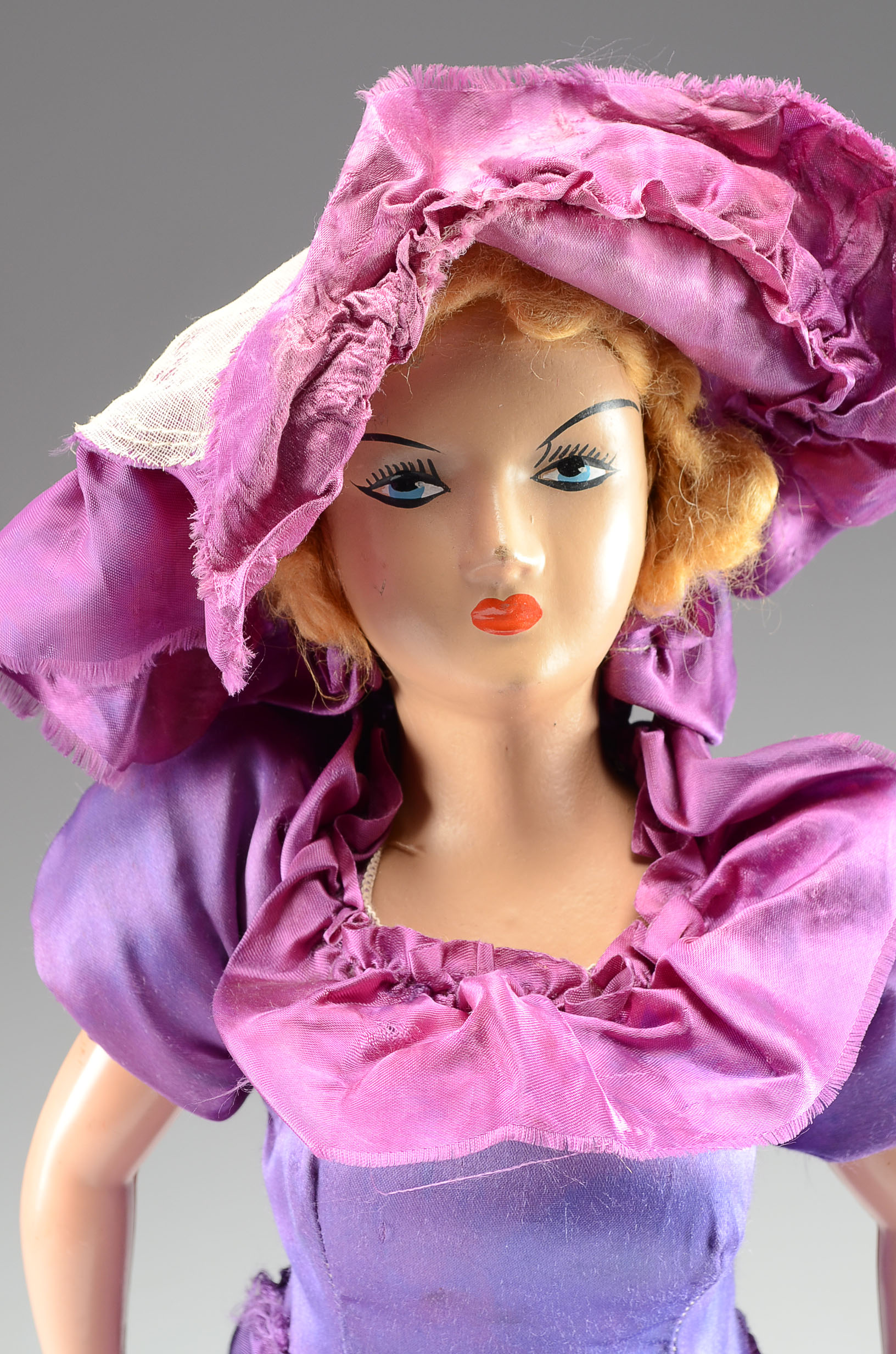 Vintage Spanish Dancer Sofa Doll 