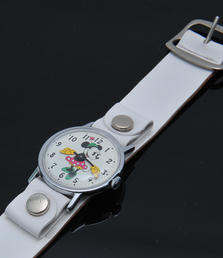 Two Analog Minnie Mouse Watches, circa 1973