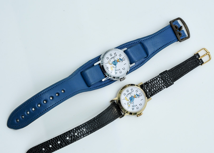 Two Donald Duck Watches, circa 1974