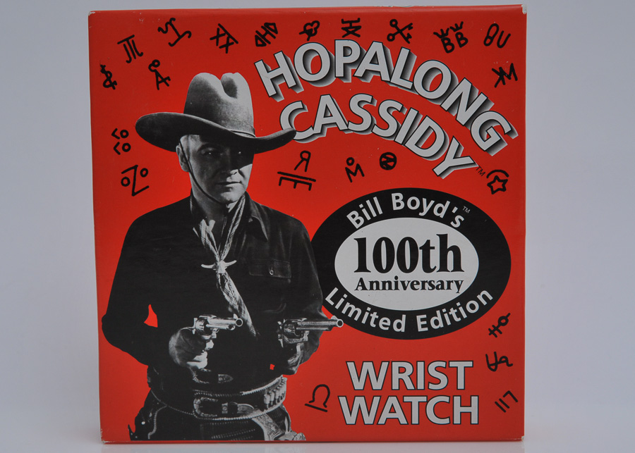 Two Hopalong Cassidy Watches, circa 1950 and 1994
