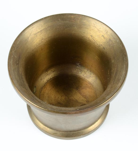 Vintage Brass Mortar & Pestle