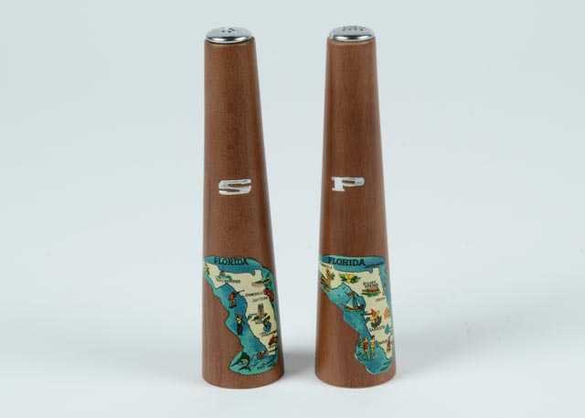 Pair of Vintage Florida Salt & Pepper Shakers