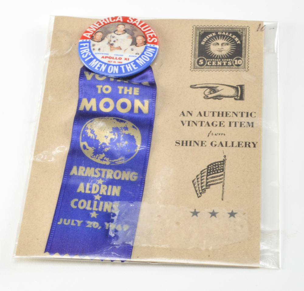 1969 Moon Landing Commemorative Items 