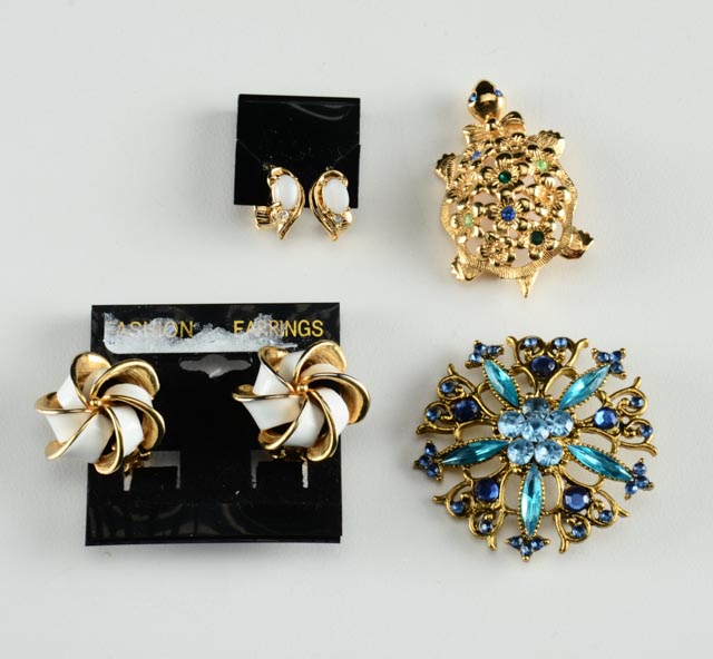 Group of Vintage and Modern Costume Jewelry