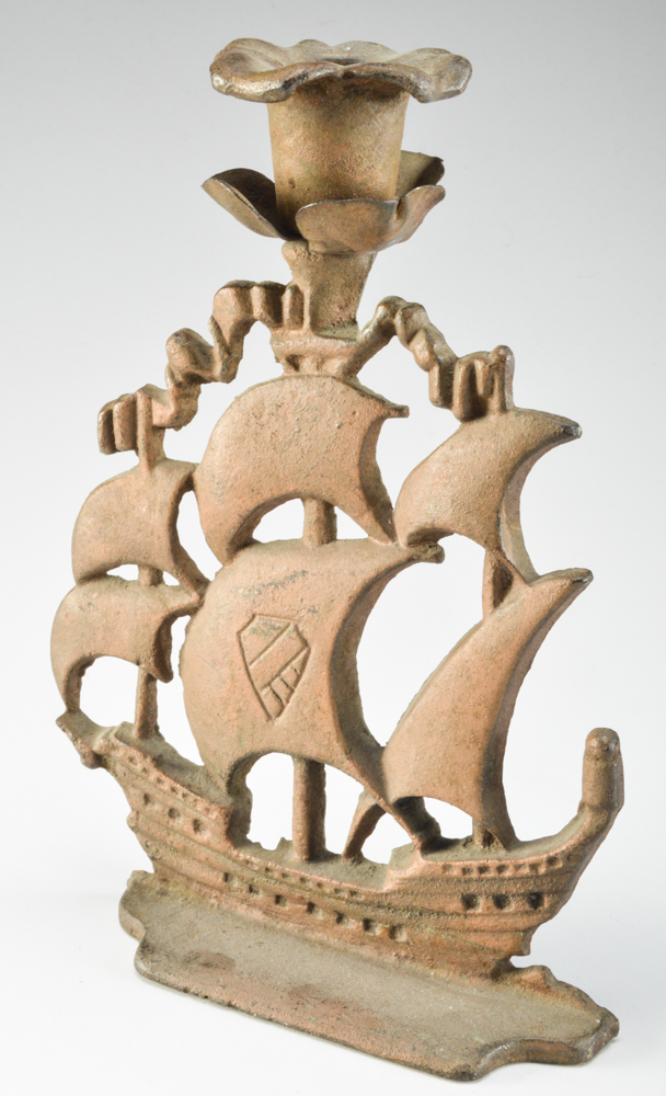 Two Antique Sail Ship Collectables