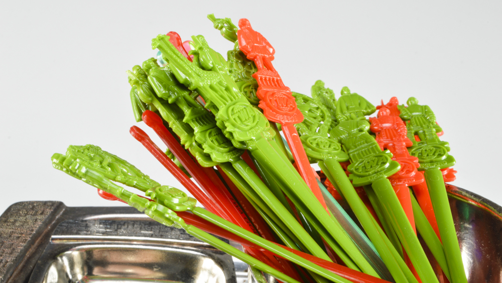 Collection of TWA Service Airline Trays 