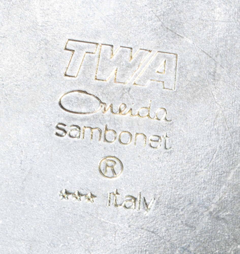 Collection of TWA Service Airline Trays 