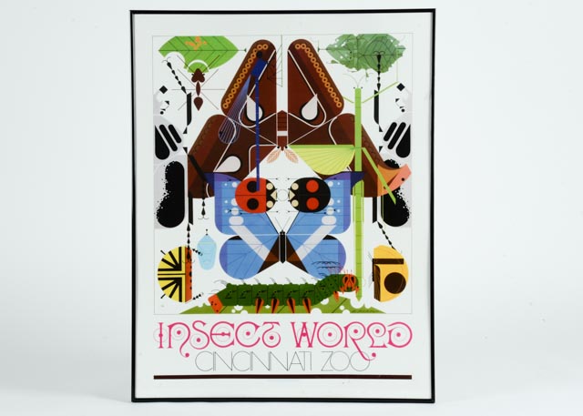 Charley Harper "Insect World" Poster