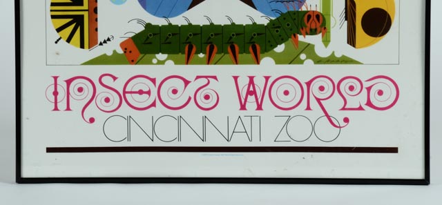 Charley Harper "Insect World" Poster