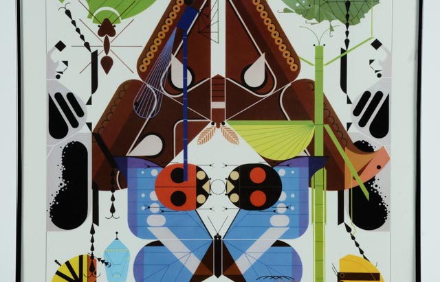 Charley Harper "Insect World" Poster