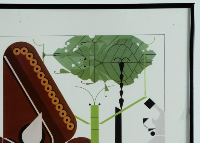 Charley Harper "Insect World" Poster