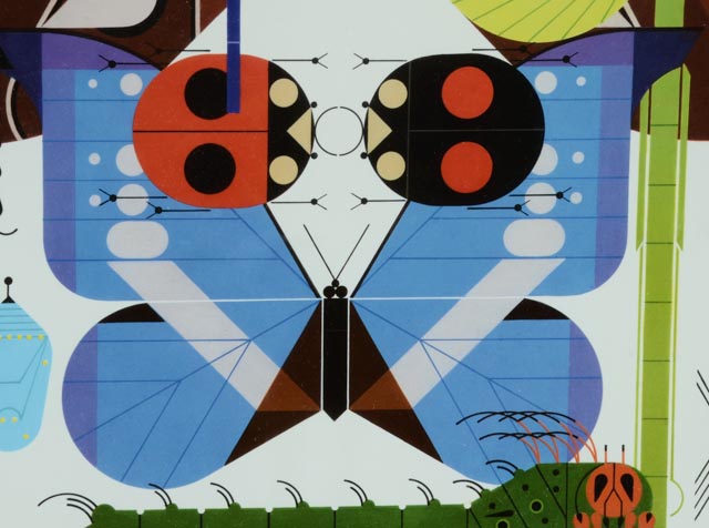 Charley Harper "Insect World" Poster