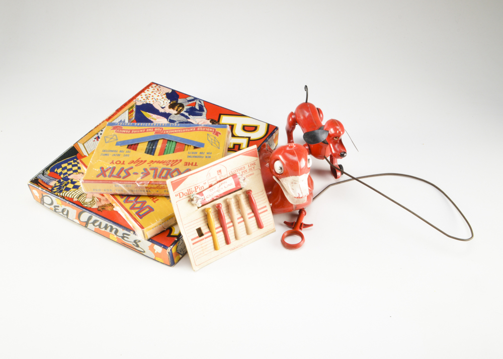 Collection of Vintage Children's Toys