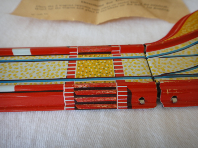 1950s TECHNOFIX German Made Shunting Train Lithograph Tin #289