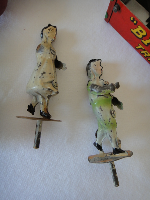 Vintage Hubley Kiddy Plane, Auburn Rubber Truck, Marx Transport +