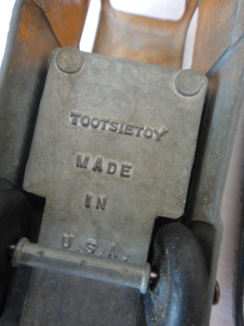 Vintage 1950s Tootsietoy Cast Metal Trucks, Bus and Carriers