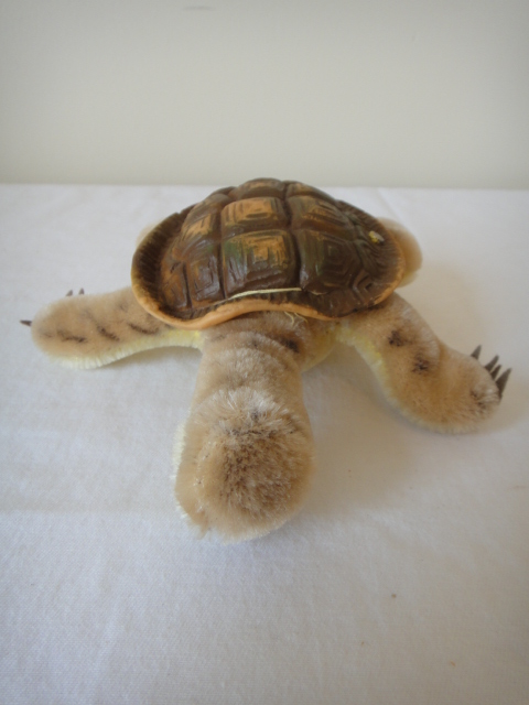 Vintage 1950s Steiff Turtle "Slo" Stuffed Animal