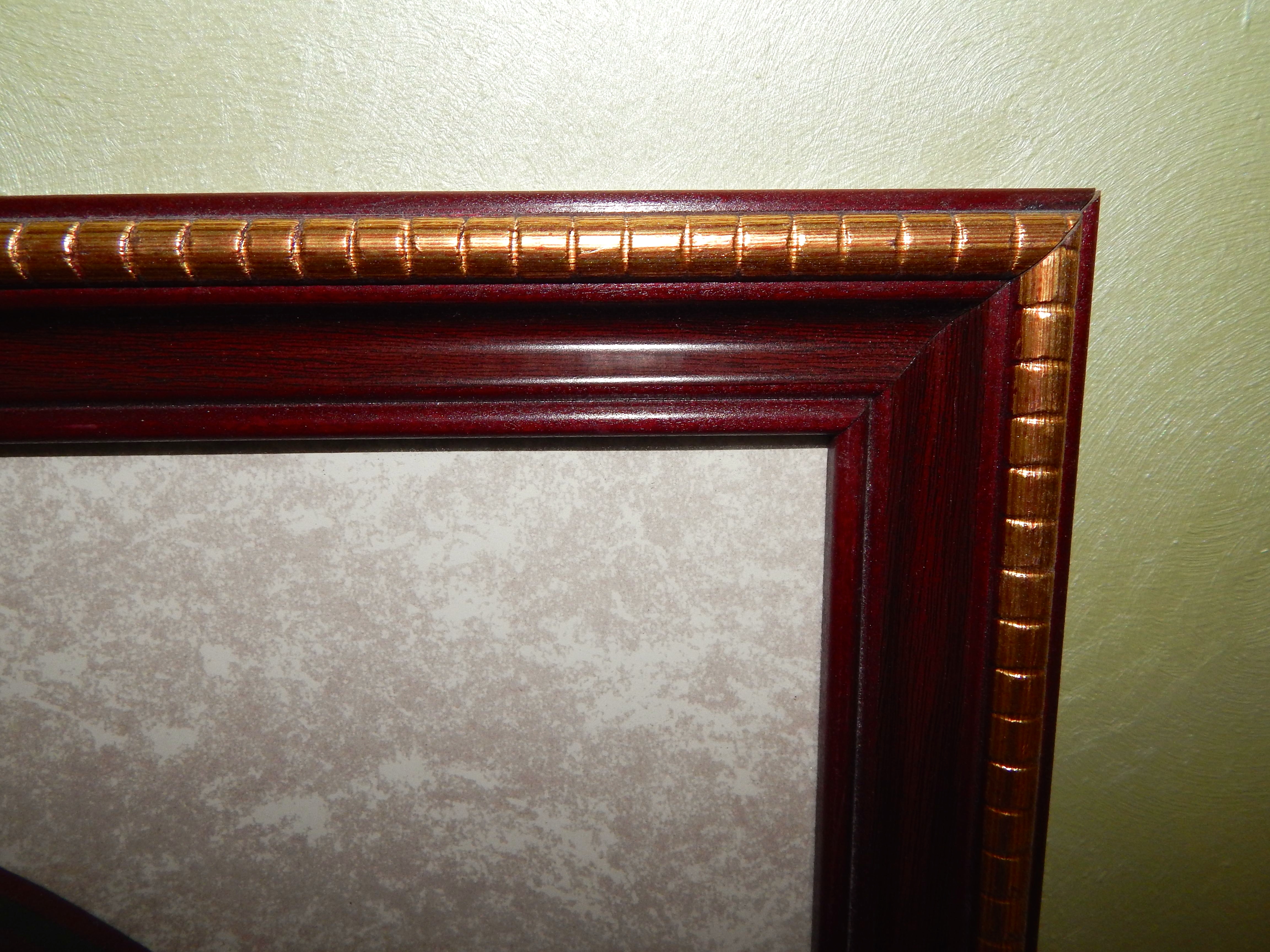 Vintage Framed Jan Anderson Print and Italian Floral Art 