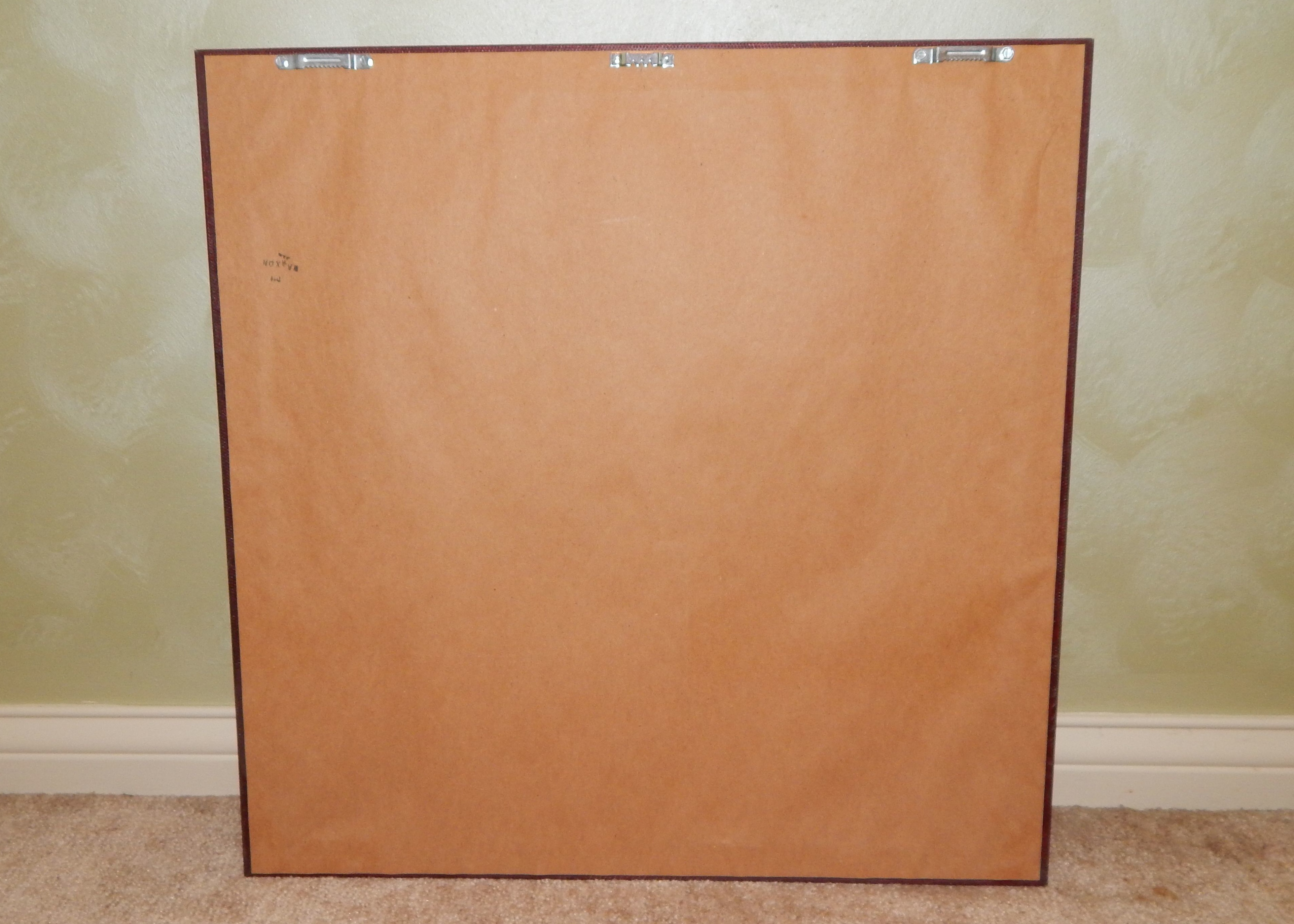 Vintage Framed Jan Anderson Print and Italian Floral Art 