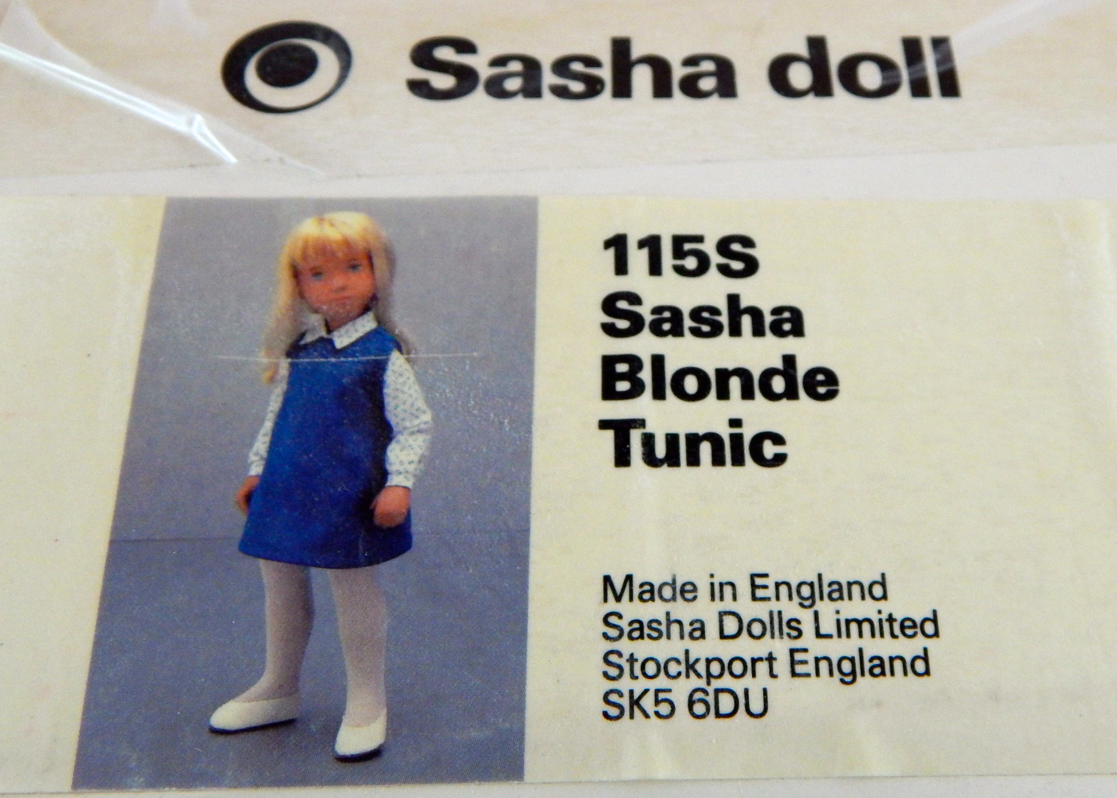 Vintage Blonde Tunic Sasha Doll