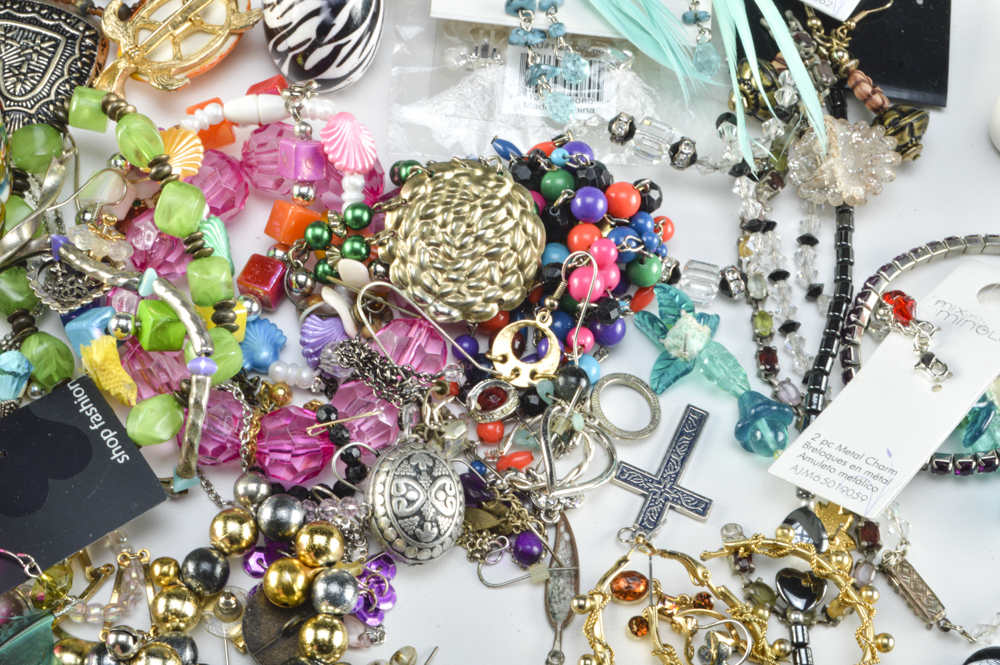 Large Lot of Costume Jewelry