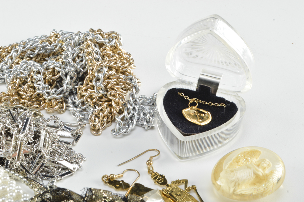 Large Lot of Costume Jewelry