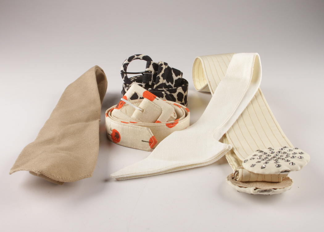 Vintage Ties and Belts