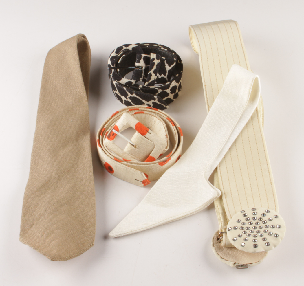 Vintage Ties and Belts