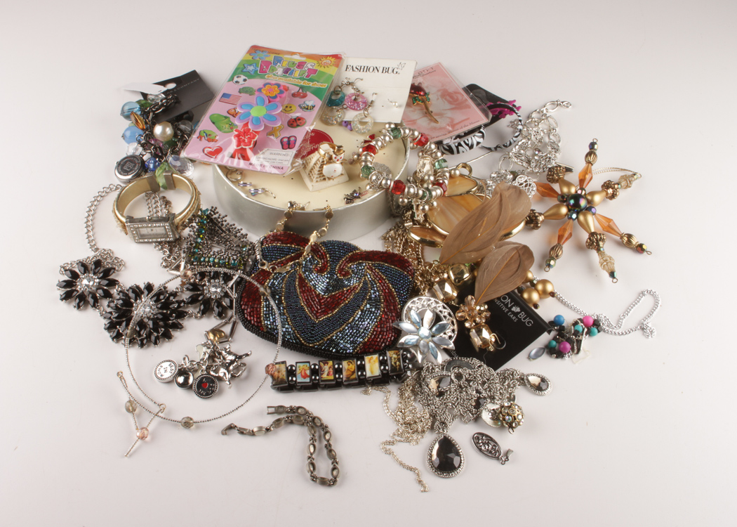 Large Lot of Costume Jewelry