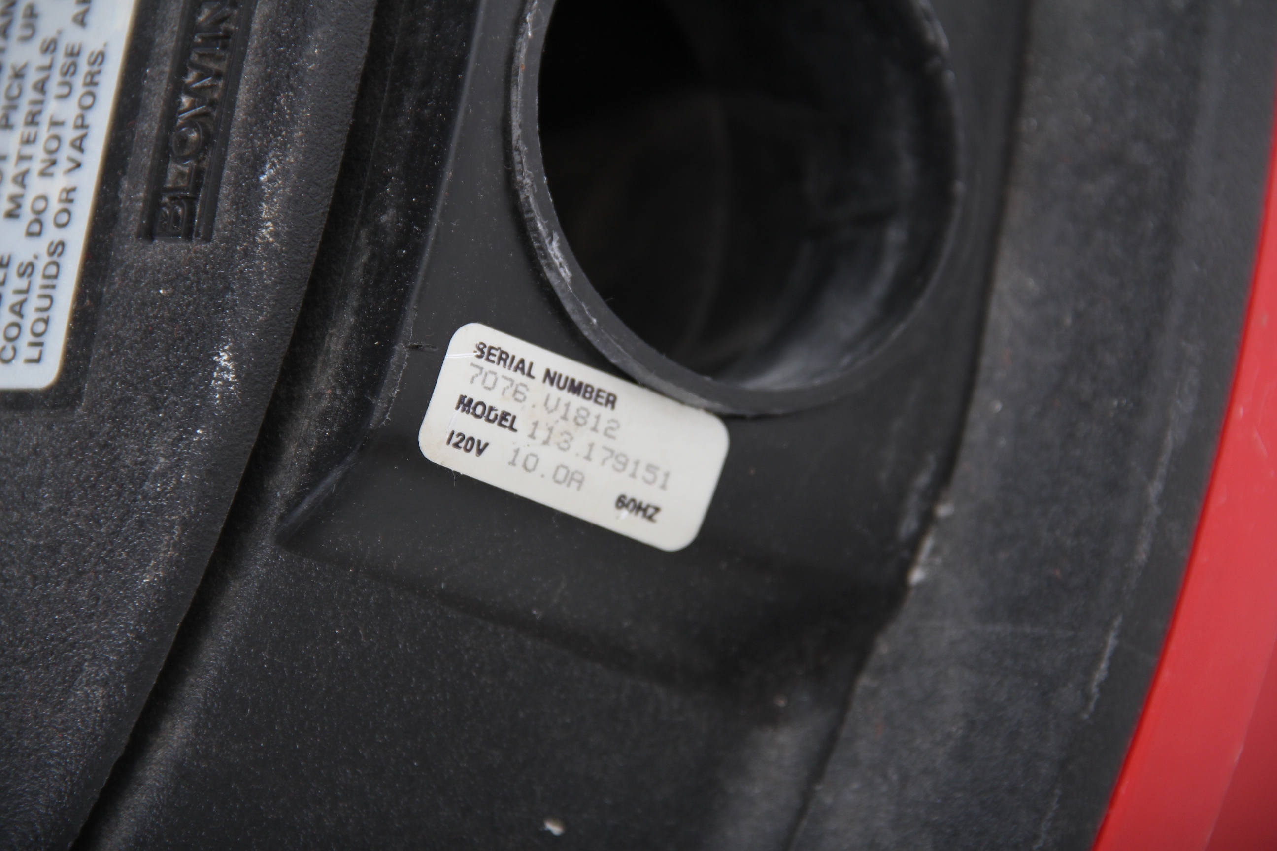 Sears Craftsman Wet/Dry Vac