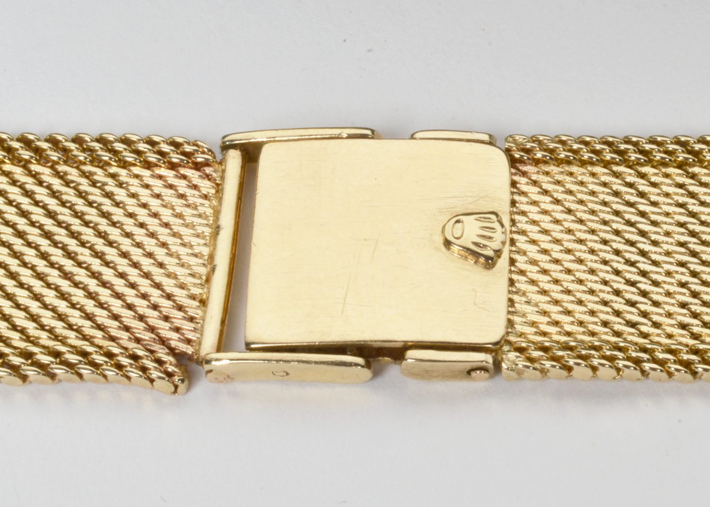 Vintage Women's 14K Gold Rolex Watch with Two Bands