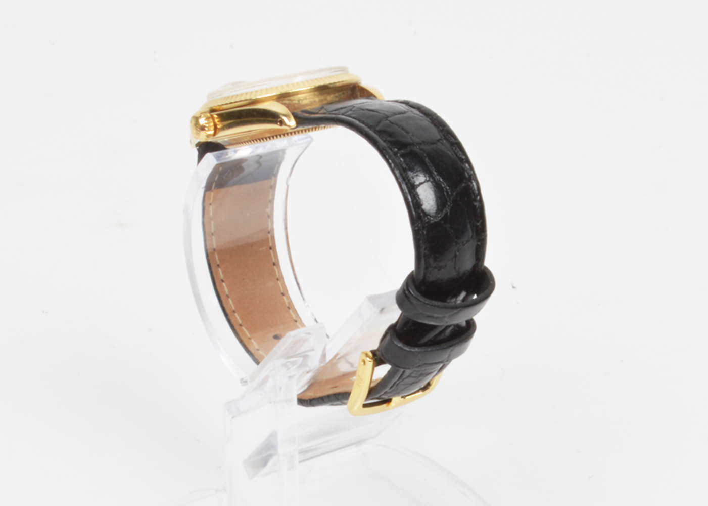 Vintage Women's 14K Gold Rolex Watch with Two Bands