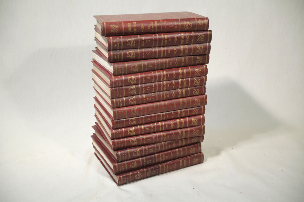 Complete 1956 Pictured Knowledge Encyclopedia Set